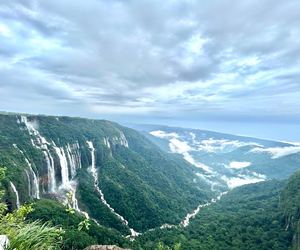 NOHSNGITHIANG FALLS: The Seven Sisters of Cherrapunji
